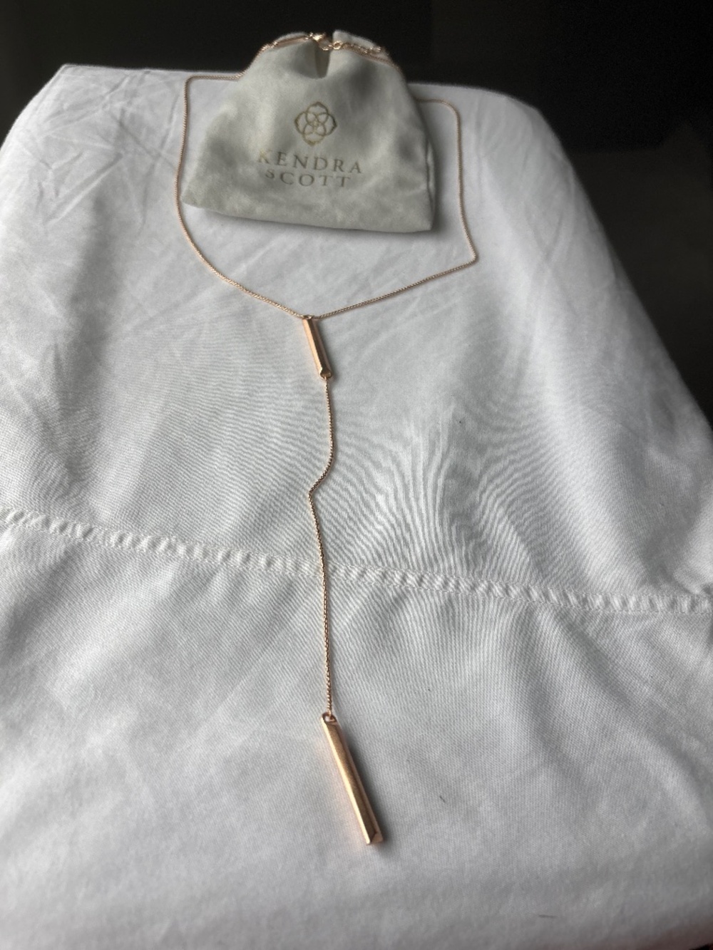 Kendra Scott Rose Gold Necklace